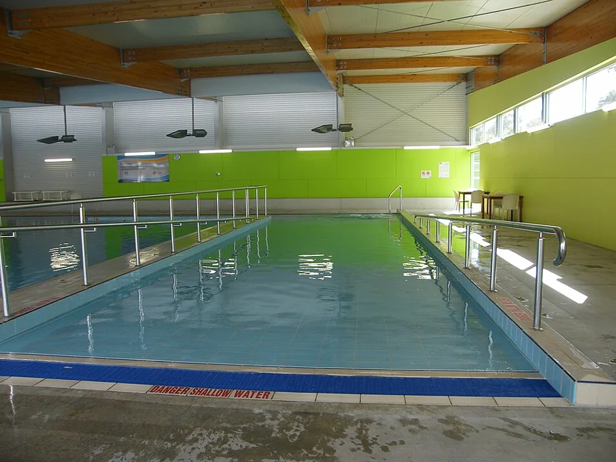 A modern indoor training pool